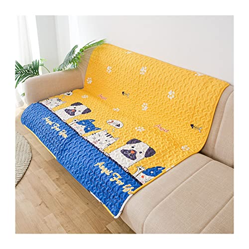 BUUNHI Hundebett Zwingerkisten Matte Katze Welpenkissen Wiederverwendbare waschbare Trainings-Pee-Pads Reise-Auto-Matten für Hunde Hundematte (Color : Dogs and Cats, Size : XXL - 110x110cm) von BUUNHI