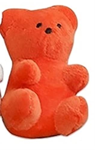 BUUNHI Kauspielzeug für Hunde Plüsch Hund Katze Haustier Kauen Squeeze Squeak Sound Lustiges Fleece passend für alle Haustiere Haustierspielzeug (Color : Orange) von BUUNHI