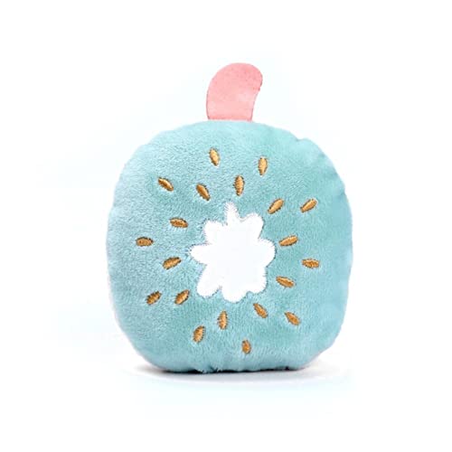BUUNHI Kauspielzeug für Hunde Soft Pineapple Pet Toy Crab Chew Puppy Press Sound Squeak Toys Dog Bell Ball Haustierspielzeug (Color : Yellow) von BUUNHI