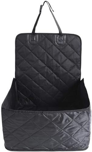 Hundedecke Hund Autositzbezug Träger Hund Autoschutz Transporter 2 In 1 wasserdichte Autositz Hängematte Hundeprodukte Autositzbezüge (Color : with Zipper, Size : 40x35x25cm) von BUUNHI