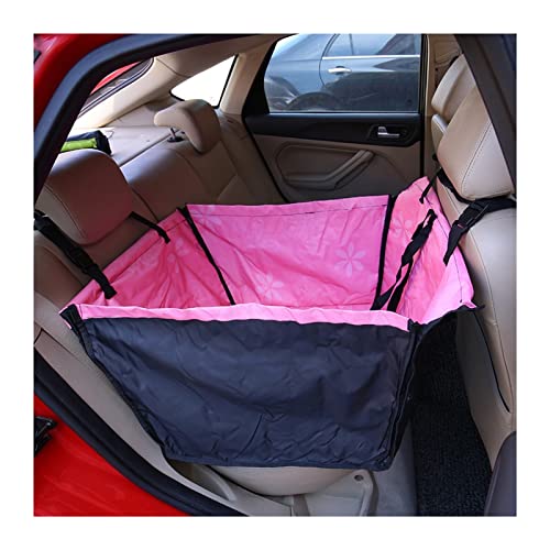 Hundedecke Hunde-Autotransporter Rücksitzbezug Betttasche Korb Faltbare Hängematte Sicherheits-Reiseunterlage Autositzbezüge (Color : HFE, Size : 60x35x50cm) von BUUNHI