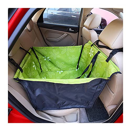 Hundedecke Hunde-Autotransporter Rücksitzbezug Betttasche Korb Faltbare Hängematte Sicherheits-Reiseunterlage Autositzbezüge (Color : HLV, Size : 60x35x50cm) von BUUNHI