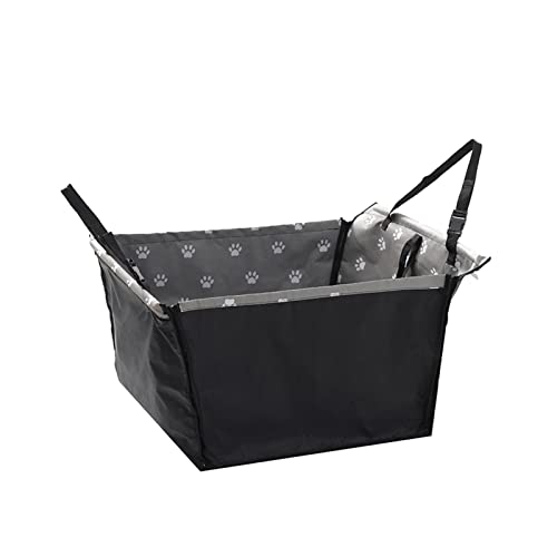 Hundedecke Hunde-Autotransporter Rücksitzbezug Betttasche Korb Faltbare Hängematte Sicherheits-Reiseunterlage Autositzbezüge (Color : JHU, Size : 60x35x50cm) von BUUNHI