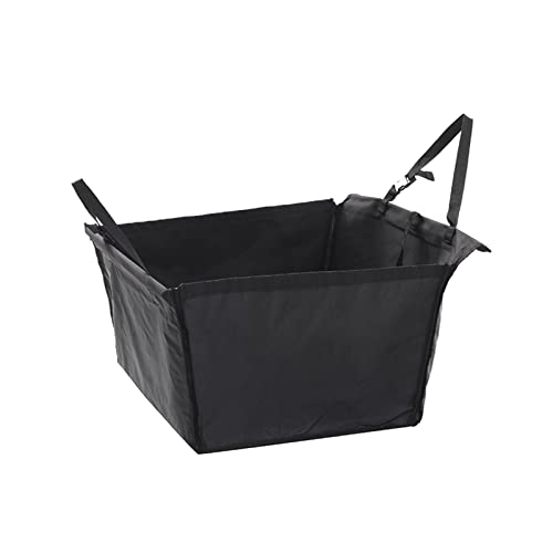 Hundedecke Hunde-Autotransporter Rücksitzbezug Betttasche Korb Faltbare Hängematte Sicherheits-Reiseunterlage Autositzbezüge (Color : MHE, Size : 60x35x50cm) von BUUNHI