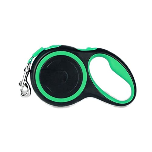 Hundeleine Einziehbare Hundeleine für mittelgroße und große Hunde Verstellbare Führleine (Color : A - Green, Size : 8m - 50kg) von BUUNHI