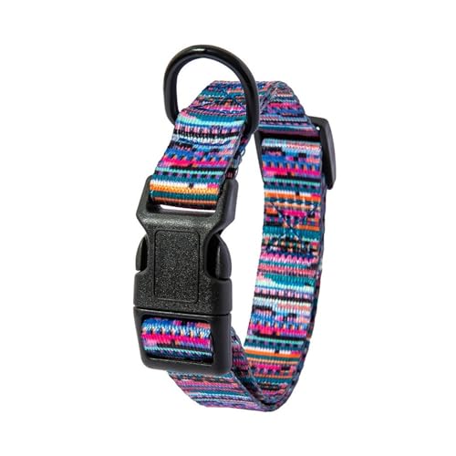 Hundeleine Pet Collar Leine Set Hunde- und Katzenhalsband und verstellbare Leine Verstellbare Führleine (Color : 3, Size : 32-51CM) von BUUNHI