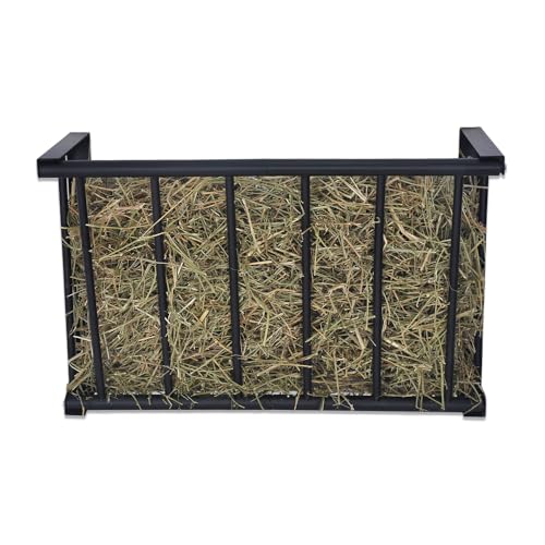 BUYYAH Heuraufe zur Wandmontage, 68,6 cm langer Vieh-Futterspender mit 4,8 l Kapazität, Karbonstahl, Heu-Futterstation für Schafe, Ziegen, Pferde, Innen- und Außenbereich BUYYAH Heuraufe zur Wandmontage, 68,6 cm langer Vieh-Futterspender mit 4,8 l Kapazität, Karbonstahl, Heu-Futterstation für Schafe, Ziegen, Pferde, Innen- und Außenbereich von BUYYAH