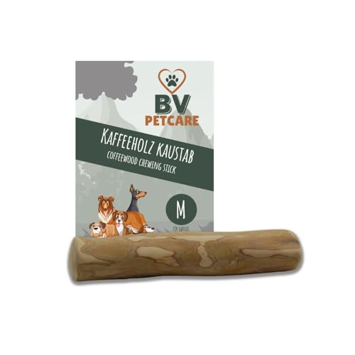 BV Petcare | Kaffeeholz Kaustab, Kau Knochen aus Kaffeeholz, natürliches Hundespielzeug für Hunde - XS - für Hunde bis 10 kg von BV Petcare