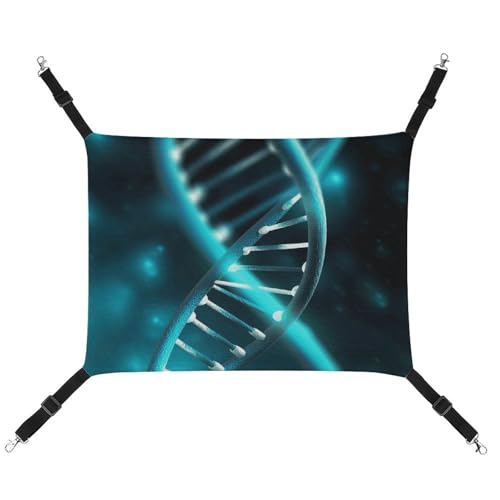 BVKWNTSA Geeignet für alle Jahreszeiten! Canvas Science Gene Strand bedruckte Haustierhängematte, hängendes Katzen- und Hundebett, atmungsaktiv und bequem, unverzichtbar BVKWNTSA Geeignet für alle Jahreszeiten! Canvas Science Gene Strand bedruckte Haustierhängematte, hängendes Katzen- und Hundebett, atmungsaktiv und bequem, unverzichtbar von BVKWNTSA