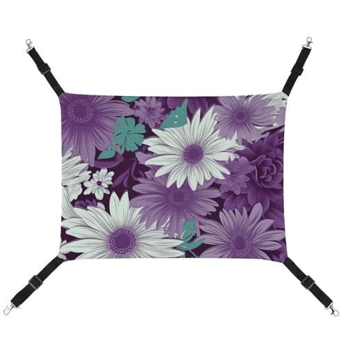 BVKWNTSA Geeignet für alle Jahreszeiten! Leinen-Hängematte mit Blumenmuster, hängendes Katzen- und Hundebett, atmungsaktiv und bequem, unentbehrlich BVKWNTSA Geeignet für alle Jahreszeiten! Leinen-Hängematte mit Blumenmuster, hängendes Katzen- und Hundebett, atmungsaktiv und bequem, unentbehrlich von BVKWNTSA
