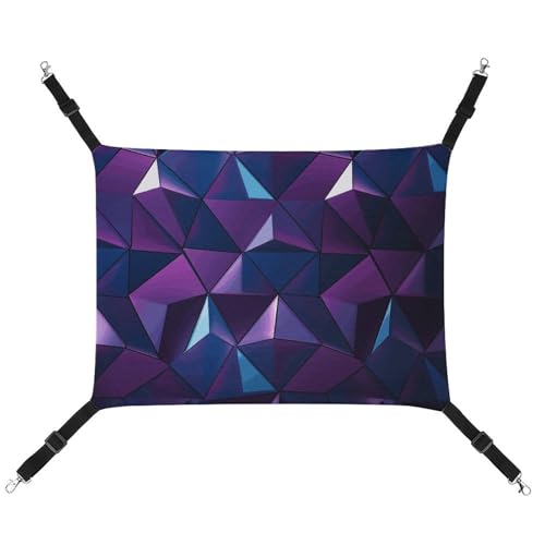 BVKWNTSA Geeignet für alle Jahreszeiten! Leinen-Hängematte mit geometrischem Druck, hängendes Katzen- und Hundebett, atmungsaktiv und bequem, unentbehrlich BVKWNTSA Geeignet für alle Jahreszeiten! Leinen-Hängematte mit geometrischem Druck, hängendes Katzen- und Hundebett, atmungsaktiv und bequem, unentbehrlich von BVKWNTSA