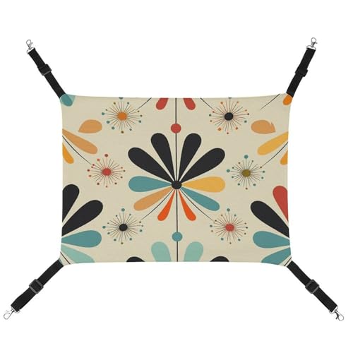 BVKWNTSA Geeignet für alle Jahreszeiten! Leinwand Retro Modern Bedruckte Haustierhängematte Hängematte, Katzen- und Hundebett, atmungsaktiv und bequem unverzichtbar BVKWNTSA Geeignet für alle Jahreszeiten! Leinwand Retro Modern Bedruckte Haustierhängematte Hängematte, Katzen- und Hundebett, atmungsaktiv und bequem unverzichtbar von BVKWNTSA