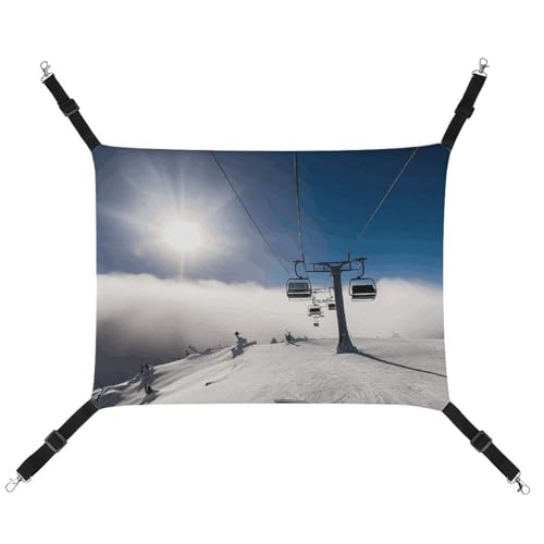 BVKWNTSA Geeignet für alle Jahreszeiten! Segeltuch-Skilift bei Sonnenschein bedruckte Haustierhängematte, hängendes Katzen- und Hundebett, atmungsaktiv und bequem unverzichtbar BVKWNTSA Geeignet für alle Jahreszeiten! Segeltuch-Skilift bei Sonnenschein bedruckte Haustierhängematte, hängendes Katzen- und Hundebett, atmungsaktiv und bequem unverzichtbar von BVKWNTSA