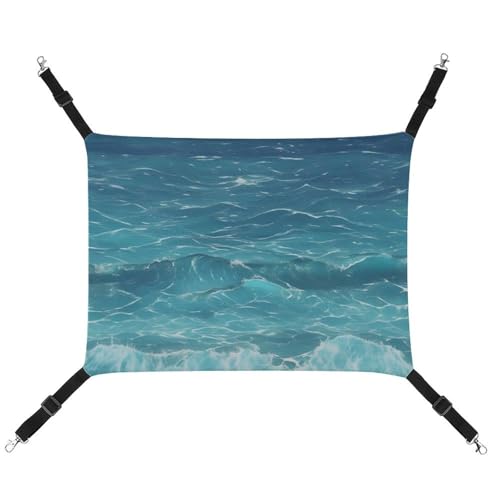 BVKWNTSA Geeignet für alle Jahreszeiten. Bedruckte Hängematte aus Segeltuch, Motiv: The Deep Ocean, hängendes Katzen- und Hundebett, atmungsaktiv und bequem BVKWNTSA Geeignet für alle Jahreszeiten. Bedruckte Hängematte aus Segeltuch, Motiv: The Deep Ocean, hängendes Katzen- und Hundebett, atmungsaktiv und bequem von BVKWNTSA