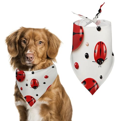 Hundehalstuch, Einheitsgröße, bedruckt, PPolyester, für Jungen und Mädchen, waschbar, geeignet für Jungen und Mädchen im Freien Hundehalstuch, Einheitsgröße, bedruckt, PPolyester, für Jungen und Mädchen, waschbar, geeignet für Jungen und Mädchen im Freien von BVKWNTSA