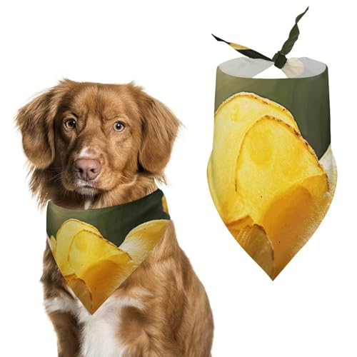Hundehalstuch, Einheitsgröße, bedruckt, PPolyester, für Jungen und Mädchen, waschbar, geeignet für Jungen und Mädchen im Freien Hundehalstuch, Einheitsgröße, bedruckt, PPolyester, für Jungen und Mädchen, waschbar, geeignet für Jungen und Mädchen im Freien von BVKWNTSA