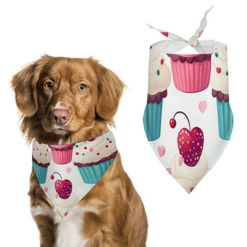 Hundehalstuch, Einheitsgröße, bedruckt, PPolyester, für Jungen und Mädchen, waschbar, geeignet für Jungen und Mädchen im Freien Hundehalstuch, Einheitsgröße, bedruckt, PPolyester, für Jungen und Mädchen, waschbar, geeignet für Jungen und Mädchen im Freien von BVKWNTSA
