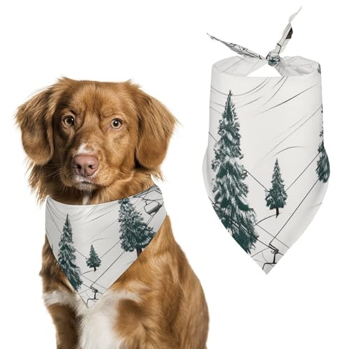 Hundehalstuch, Einheitsgröße, bedruckt, PPolyester, für Jungen und Mädchen, waschbar, geeignet für Jungen und Mädchen im Freien Hundehalstuch, Einheitsgröße, bedruckt, PPolyester, für Jungen und Mädchen, waschbar, geeignet für Jungen und Mädchen im Freien von BVKWNTSA