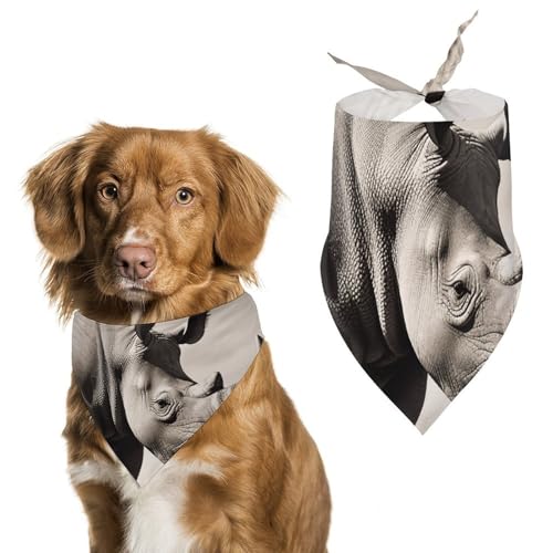 Hundehalstuch, Einheitsgröße, bedruckt, PPolyester, für Jungen und Mädchen, waschbar, geeignet für Jungen und Mädchen im Freien Hundehalstuch, Einheitsgröße, bedruckt, PPolyester, für Jungen und Mädchen, waschbar, geeignet für Jungen und Mädchen im Freien von BVKWNTSA