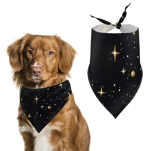 Hundehalstuch, Einheitsgröße, bedruckt, PPolyester, für Jungen und Mädchen, waschbar, geeignet für Jungen und Mädchen im Freien Hundehalstuch, Einheitsgröße, bedruckt, PPolyester, für Jungen und Mädchen, waschbar, geeignet für Jungen und Mädchen im Freien von BVKWNTSA