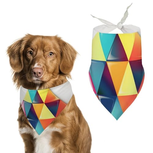 Hundehalstuch, Einheitsgröße, bedruckt, PPolyester, für Jungen und Mädchen, waschbar, geeignet für Jungen und Mädchen im Freien Hundehalstuch, Einheitsgröße, bedruckt, PPolyester, für Jungen und Mädchen, waschbar, geeignet für Jungen und Mädchen im Freien von BVKWNTSA