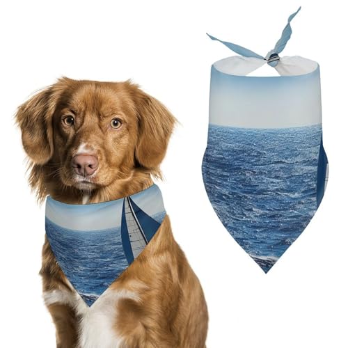 Hundehalstuch, Einheitsgröße, bedruckt, PPolyester, für Jungen und Mädchen, waschbar, geeignet für Jungen und Mädchen im Freien Hundehalstuch, Einheitsgröße, bedruckt, PPolyester, für Jungen und Mädchen, waschbar, geeignet für Jungen und Mädchen im Freien von BVKWNTSA
