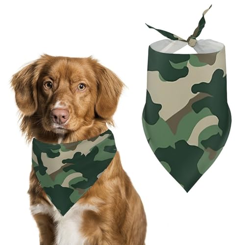 Hundehalstuch, Einheitsgröße, bedruckt, PPolyester, für Jungen und Mädchen, waschbar, geeignet für Jungen und Mädchen im Freien Hundehalstuch, Einheitsgröße, bedruckt, PPolyester, für Jungen und Mädchen, waschbar, geeignet für Jungen und Mädchen im Freien von BVKWNTSA