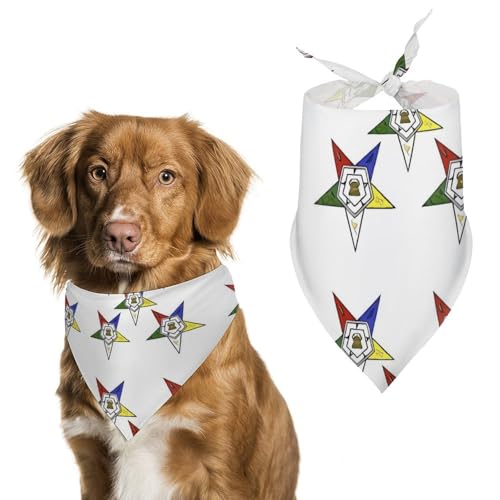Hundehalstuch, Einheitsgröße, bedruckt, PPolyester, für Jungen und Mädchen, waschbar, geeignet für Jungen und Mädchen im Freien Hundehalstuch, Einheitsgröße, bedruckt, PPolyester, für Jungen und Mädchen, waschbar, geeignet für Jungen und Mädchen im Freien von BVKWNTSA