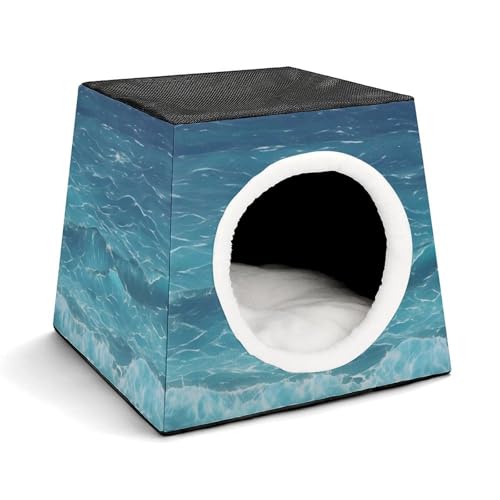 Leichte Reisebox Hundehütte Indoor & Outdoor The Deep Ocean Printed Indoor Dog House with Washable Plush Cushion Suitable for Dogs & Cats Leichte Reisebox Hundehütte Indoor & Outdoor The Deep Ocean Printed Indoor Dog House with Washable Plush Cushion Suitable for Dogs & Cats von BVKWNTSA