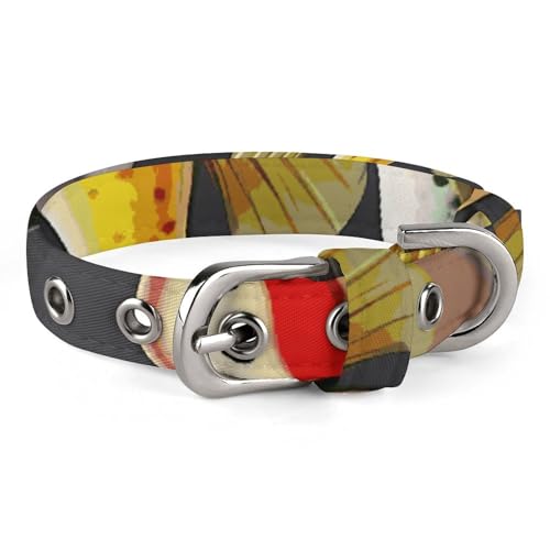 Verstellbare Hundehalsbänder, verschiedene Arten von Angelködern, Haustierhalsband für kleine, mittelgroße Hunde und Katzen Verstellbare Hundehalsbänder, verschiedene Arten von Angelködern, Haustierhalsband für kleine, mittelgroße Hunde und Katzen von BVNMT
