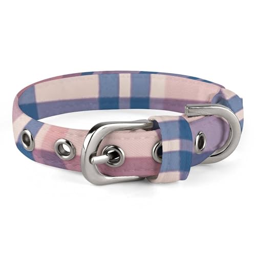 Verstellbares Hundehalsband, Bethel, kariert, für kleine, mittelgroße Hunde und Katzen Verstellbares Hundehalsband, Bethel, kariert, für kleine, mittelgroße Hunde und Katzen von BVNMT