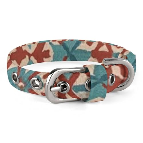 Verstellbares Hundehalsband, Boho-Stil, Leinen, gestreift, Jacquard, Haustierhalsband für kleine, mittelgroße Hunde und Katzen Verstellbares Hundehalsband, Boho-Stil, Leinen, gestreift, Jacquard, Haustierhalsband für kleine, mittelgroße Hunde und Katzen von BVNMT