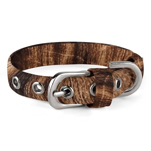 Verstellbares Hundehalsband, Eichenbaum, Haustierhalsband für kleine, mittelgroße Hunde und Katzen Verstellbares Hundehalsband, Eichenbaum, Haustierhalsband für kleine, mittelgroße Hunde und Katzen von BVNMT