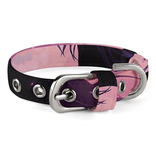 Verstellbares Hundehalsband, Fantasie, lila, für kleine, mittelgroße Hunde und Katzen Verstellbares Hundehalsband, Fantasie, lila, für kleine, mittelgroße Hunde und Katzen von BVNMT