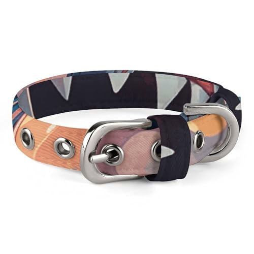 Verstellbares Hundehalsband, Haie, Haustierhalsband für kleine, mittelgroße Hunde und Katzen Verstellbares Hundehalsband, Haie, Haustierhalsband für kleine, mittelgroße Hunde und Katzen von BVNMT