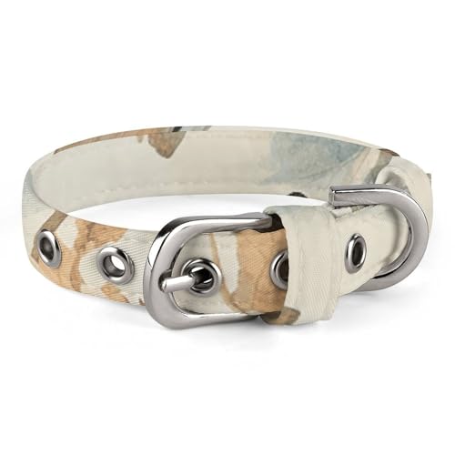 Verstellbares Hundehalsband, Mäuse und Blätter, Haustierhalsband für kleine, mittelgroße Hunde und Katzen Verstellbares Hundehalsband, Mäuse und Blätter, Haustierhalsband für kleine, mittelgroße Hunde und Katzen von BVNMT