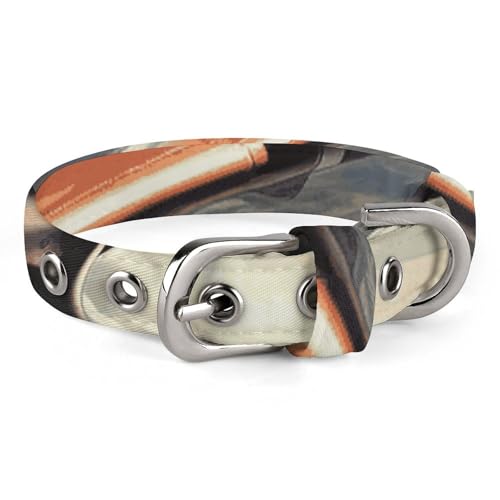 Verstellbares Hundehalsband, Retro-Flugzeug, Haustierhalsband für kleine, mittelgroße Hunde und Katzen Verstellbares Hundehalsband, Retro-Flugzeug, Haustierhalsband für kleine, mittelgroße Hunde und Katzen von BVNMT