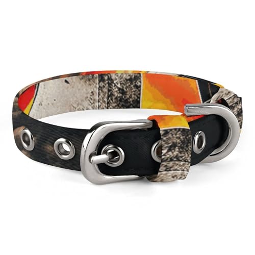 Verstellbares Hundehalsband, Rockmusik, Haustierhalsband für kleine, mittelgroße Hunde und Katzen Verstellbares Hundehalsband, Rockmusik, Haustierhalsband für kleine, mittelgroße Hunde und Katzen von BVNMT