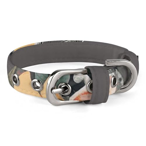 Verstellbares Hundehalsband, Schmetterlinge und Girlande, für kleine, mittelgroße Hunde und Katzen Verstellbares Hundehalsband, Schmetterlinge und Girlande, für kleine, mittelgroße Hunde und Katzen von BVNMT