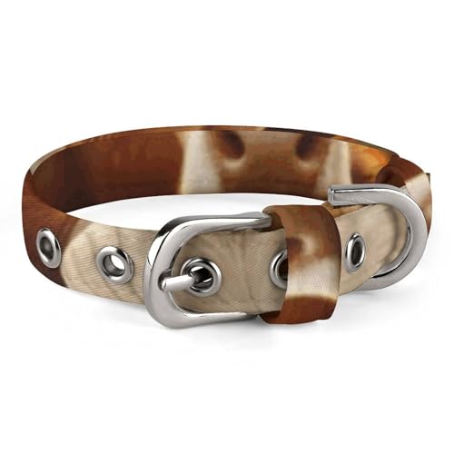 Verstellbares Hundehalsband, Tier, Kühe, Haustierhalsband für kleine, mittelgroße Hunde und Katzen von BVNMT