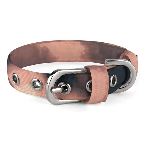 Verstellbares Hundehalsband, Vollmond-Haustierhalsband für kleine, mittelgroße Hunde und Katzen Verstellbares Hundehalsband, Vollmond-Haustierhalsband für kleine, mittelgroße Hunde und Katzen von BVNMT