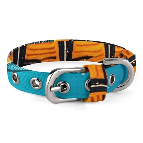 Verstellbares Hundehalsband, blaue Schildkröte, Haustierhalsband für kleine, mittelgroße Hunde und Katzen Verstellbares Hundehalsband, blaue Schildkröte, Haustierhalsband für kleine, mittelgroße Hunde und Katzen von BVNMT