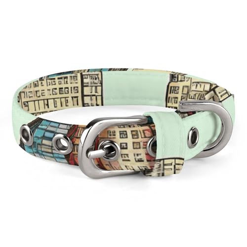 Verstellbares Hundehalsband Austin Texas Haustierhalsband für kleine, mittelgroße Hunde und Katzen Verstellbares Hundehalsband Austin Texas Haustierhalsband für kleine, mittelgroße Hunde und Katzen von BVNMT