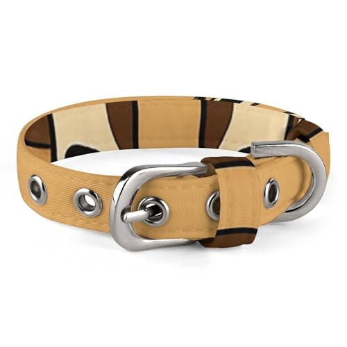 Verstellbares Hundehalsband Giraffen, Haustierhalsband für kleine, mittelgroße Hunde und Katzen von BVNMT