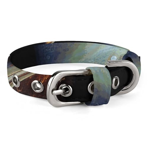 Verstellbares Hundehalsband Planet Jupiter Haustier Halsband für kleine, mittelgroße Hunde Katzen von BVNMT