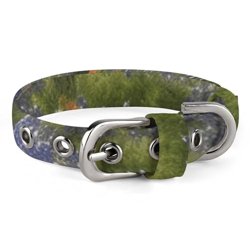 Verstellbares Hundehalsband Texas Bluebonnets Scenery Haustierhalsband für kleine, mittelgroße Hunde und Katzen Verstellbares Hundehalsband Texas Bluebonnets Scenery Haustierhalsband für kleine, mittelgroße Hunde und Katzen von BVNMT