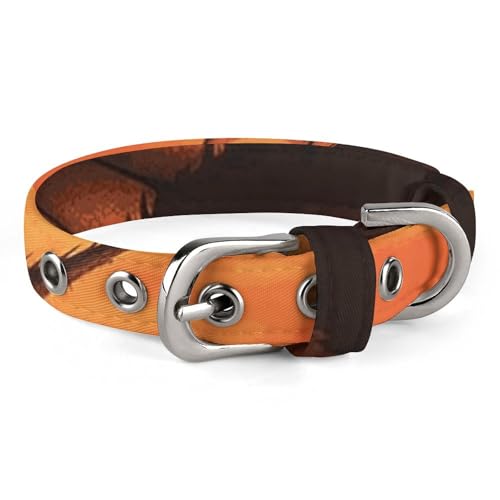 Verstellbares Hundehalsband mit Sonnenuntergang, fliegender Drache, Haustierhalsband für kleine, mittelgroße Hunde und Katzen Verstellbares Hundehalsband mit Sonnenuntergang, fliegender Drache, Haustierhalsband für kleine, mittelgroße Hunde und Katzen von BVNMT