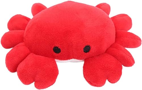 BWESOO Red Crab Pet Toy Super Soft Wear 5 Colors Ocean Animal Type Puppy Chew Plush Toy for Home Dog Chew Toys BWESOO Red Crab Pet Toy Super Soft Wear 5 Colors Ocean Animal Type Puppy Chew Plush Toy for Home Dog Chew Toys von BWESOO