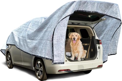 BXAEYIPOR Schattenstoff, 80 % Aluminium, Sonnenschutz, strapazierfähige Netzplane mit Ösen, Schattenstoff für Garten, Auto, Pergola, Gewächshaus, Hühnerstall und Hundehütte (Silber) von BXAEYIPOR