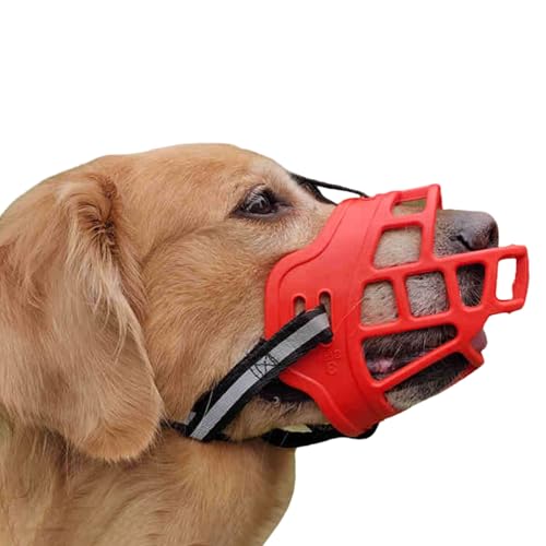 Maulkorb für Hunde, Maulkorb for Hunde, Mehrfarbig, mehrere Größen(Red,XX-Large) von BYALORTEX